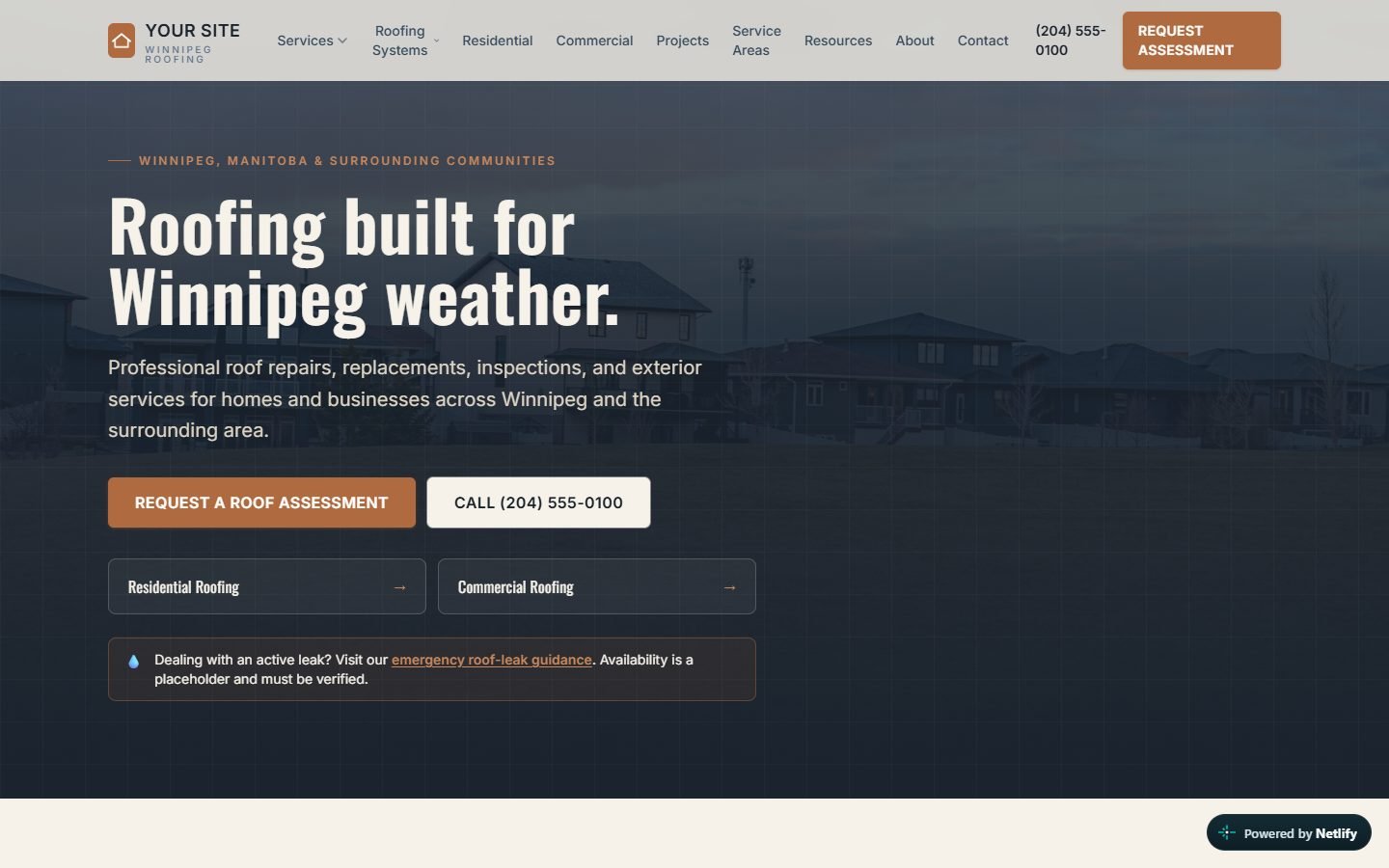 Roofing Co. — Edition 3
