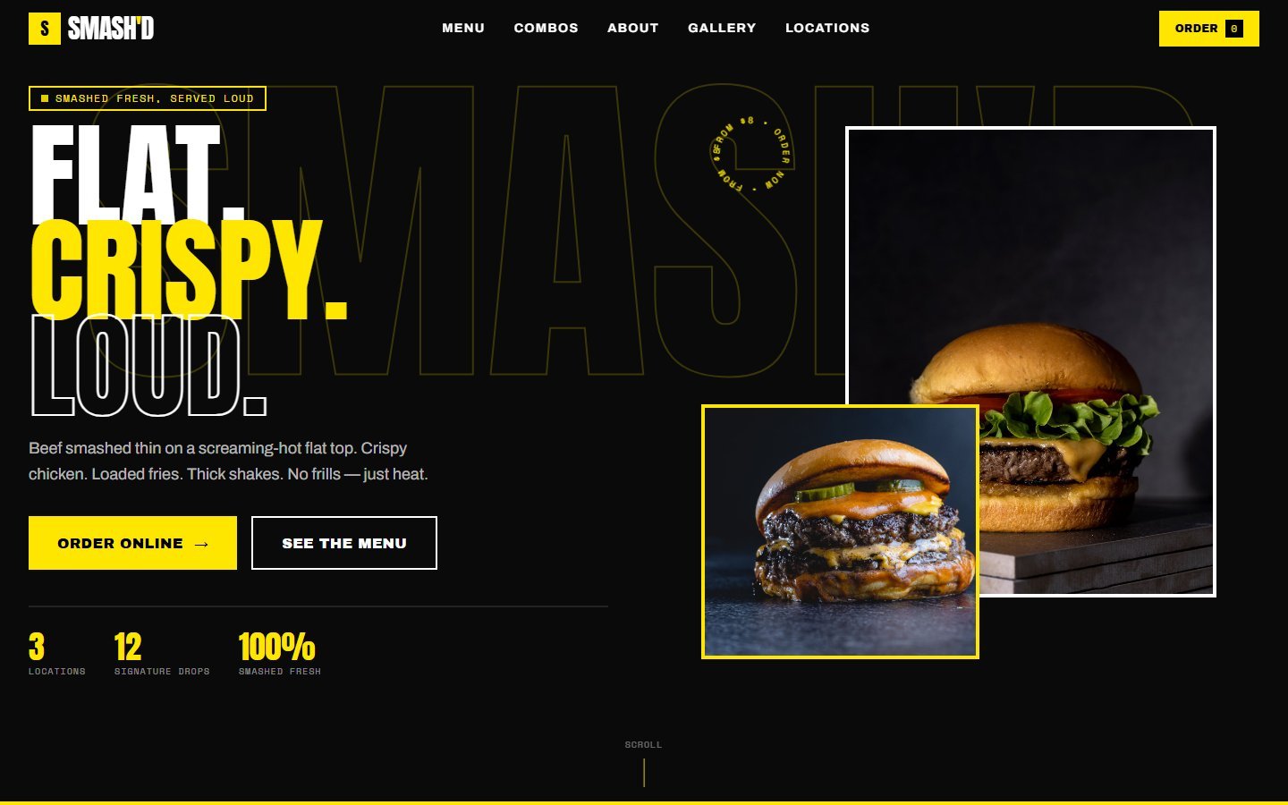 Brutalist Burger