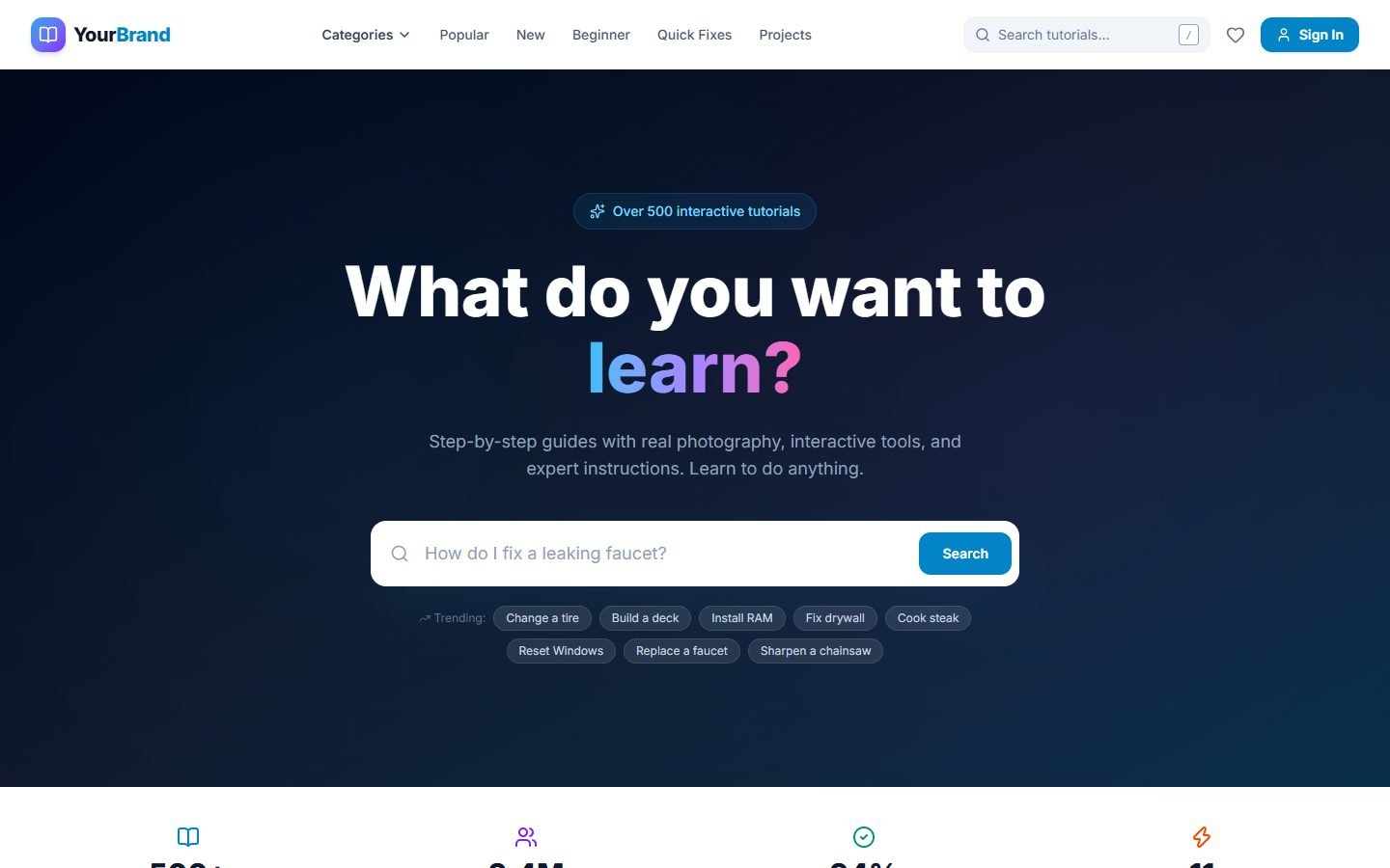 Tutorial Hub — Edition 1
