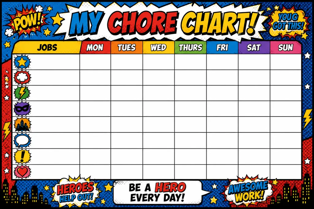 Chore Chart Bonus B