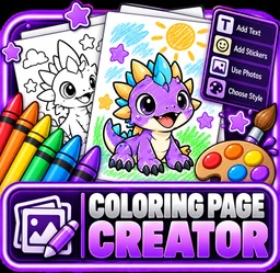 Coloring Page Creator