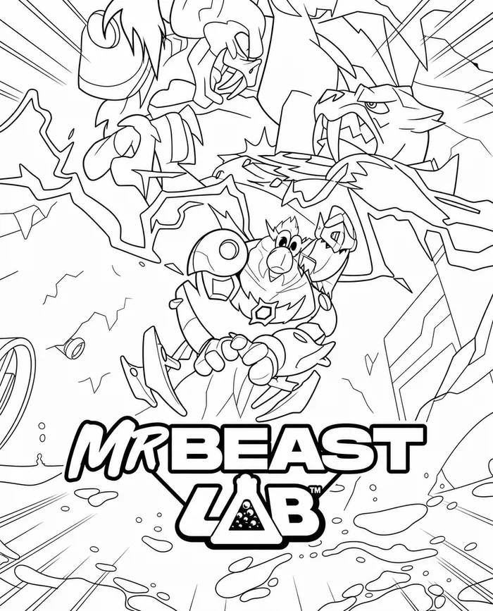 BeastLabs Coloring Page 10