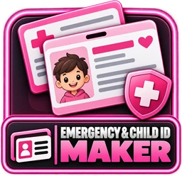 Emergency & Child ID Card Maker