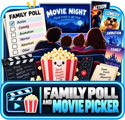 Family Poll & Movie Picker