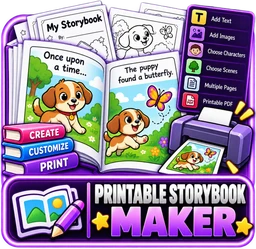 Printable Storybook Maker