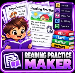 Reading Practice Maker