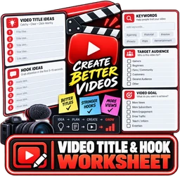 Video Title & Hook Worksheet